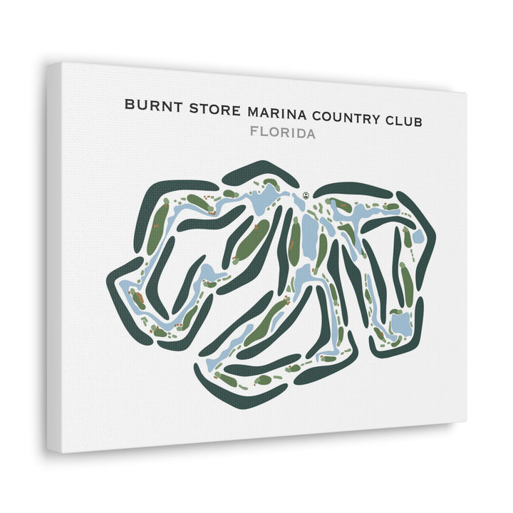 Burnt Store Marina Country Club, Florida - Printed Golf Course