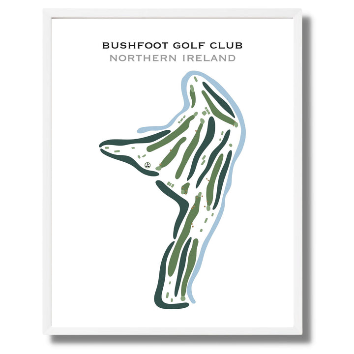 Bushfoot Golf Club, Northern Ireland - Printed Golf Courses