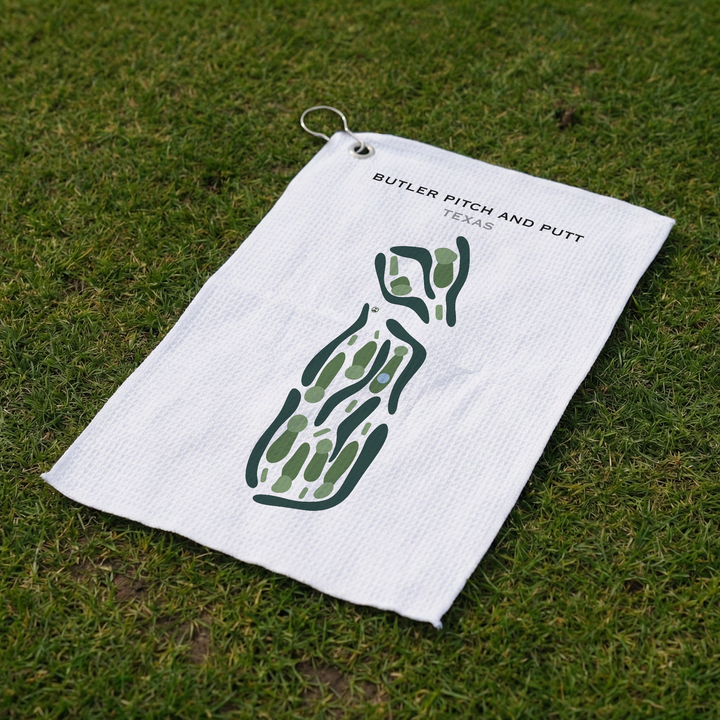 Butler Pitch & Putt, Texas - Printed Golf Course