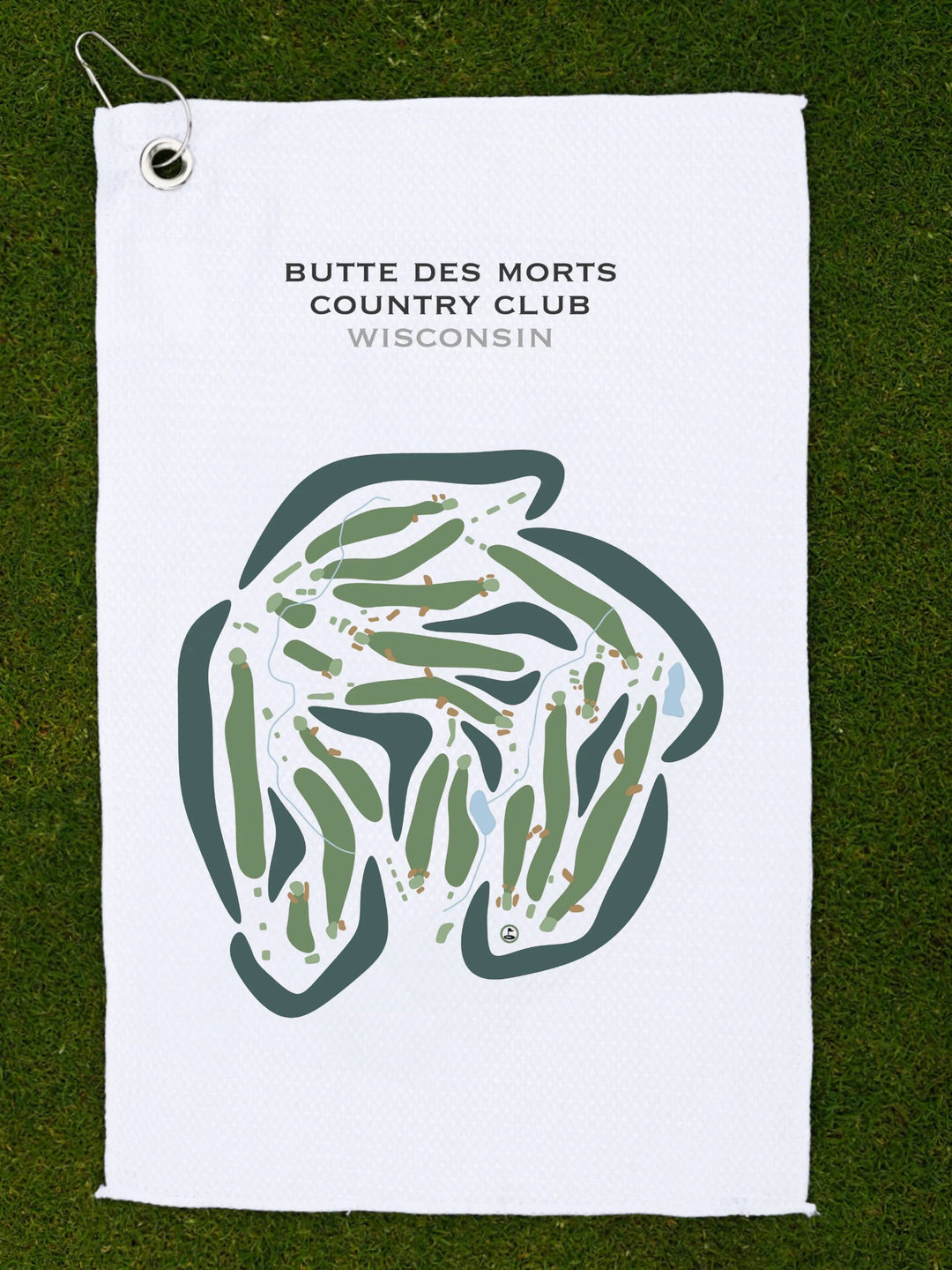 Butte des Morts Country Club, Wisconsin - Printed Golf Courses