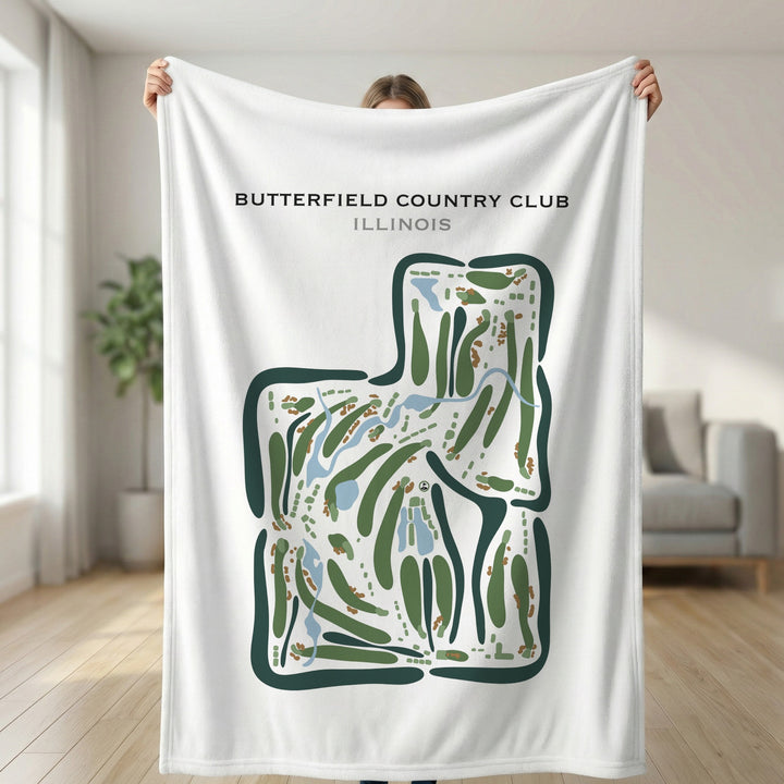 Butterfield Country Club, Illinois - Printed Golf Courses