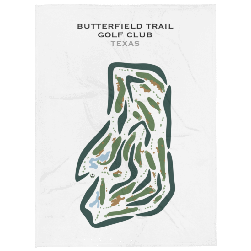 Butterfield Trail Golf Club, Texas - Printed Golf Courses