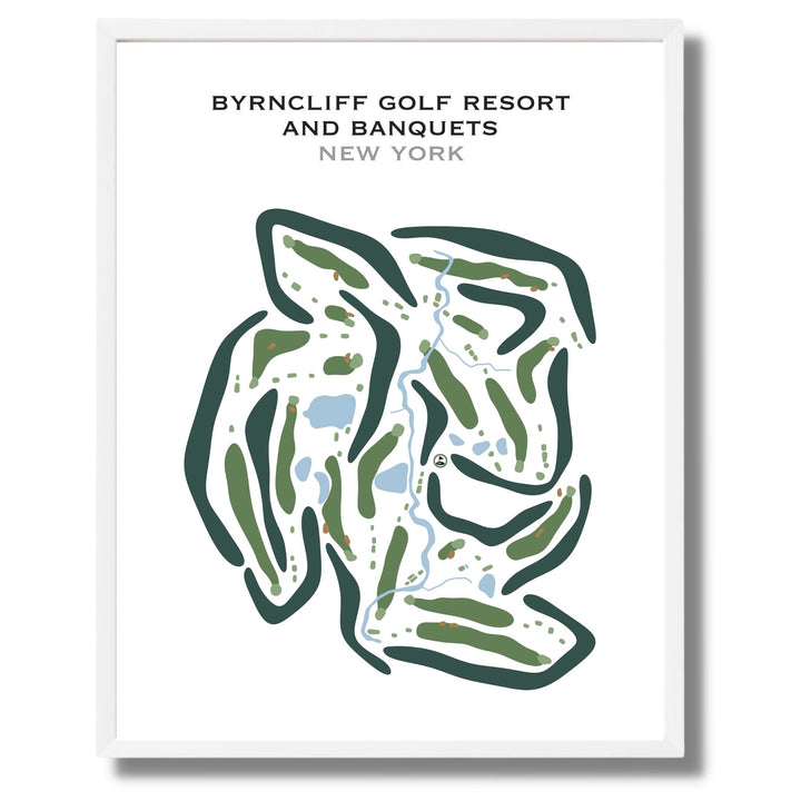 Byrncliff Golf Resort & Banquets, New York - Printed Golf Courses