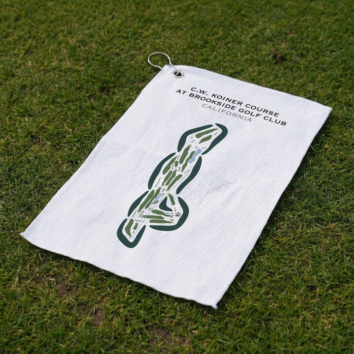 C.W. Koiner Course at Brookside Golf Club, California - Printed Golf Courses