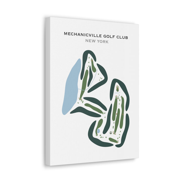 Mechanicville Golf Club, New York - Printed Golf Courses