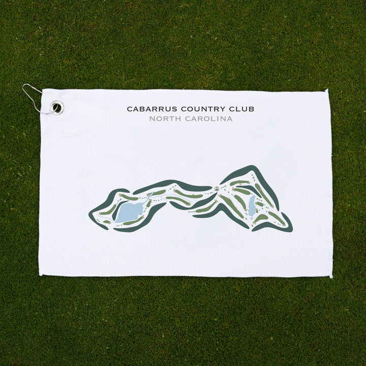 Cabarrus Country Club, North Carolina - Printed Golf Courses