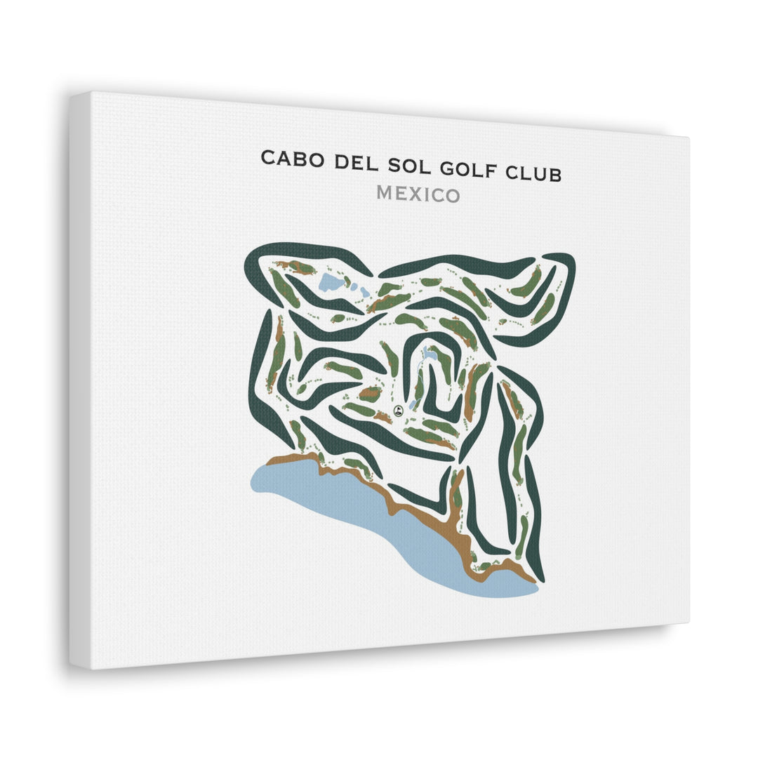 Cabo Del Sol Golf Club, Mexico - Printed Golf Courses