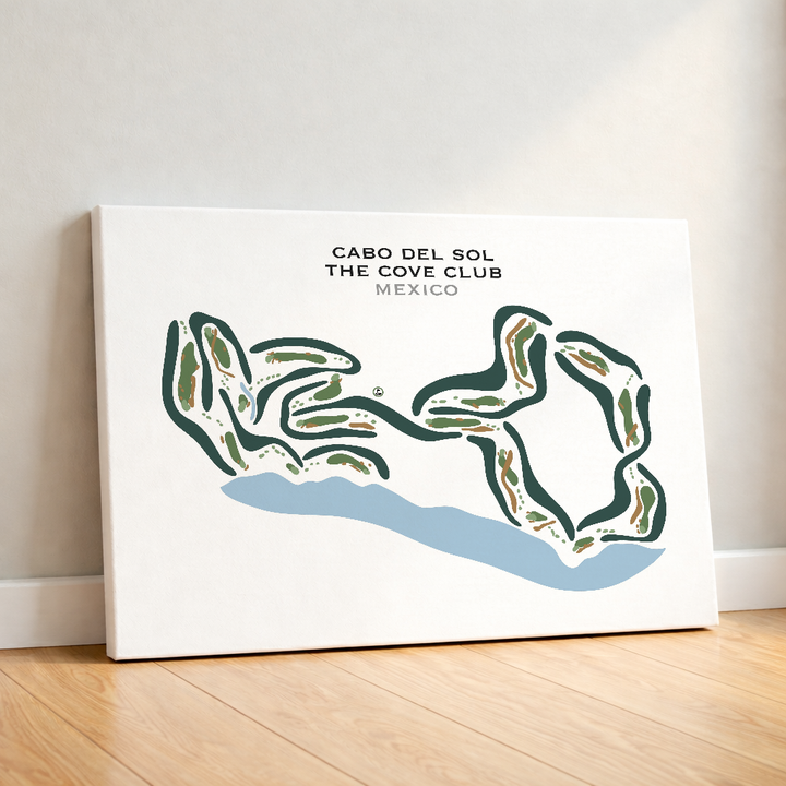 Cabo del Sol the Cove Club, Mexico - Printed Golf Courses