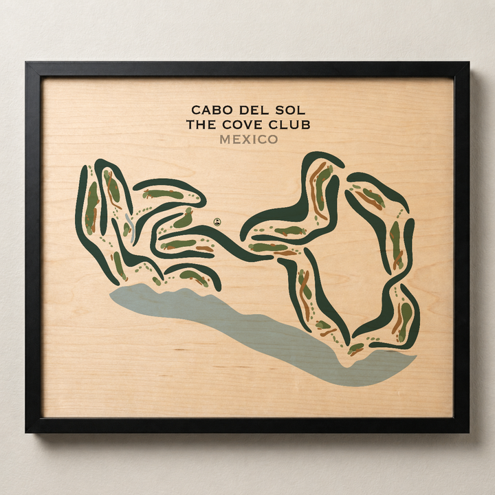 Cabo del Sol the Cove Club, Mexico - Printed Golf Courses