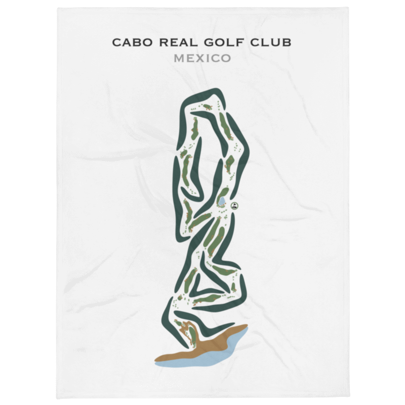 Cabo Real Golf Club, Mexico - Printed Golf Courses