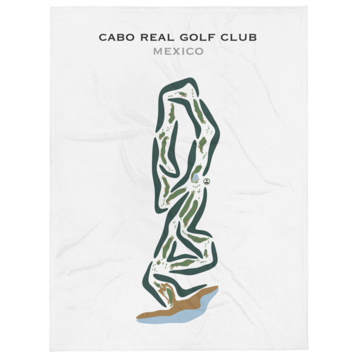 Cabo Real Golf Club, Mexico - Printed Golf Courses