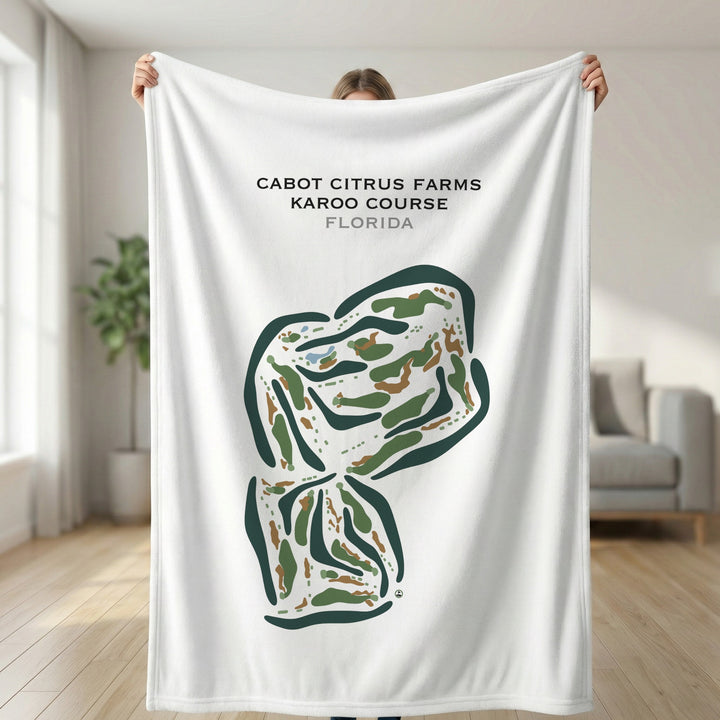 Cabot Citrus Farms - Karoo Course, Florida - Printed Golf Courses