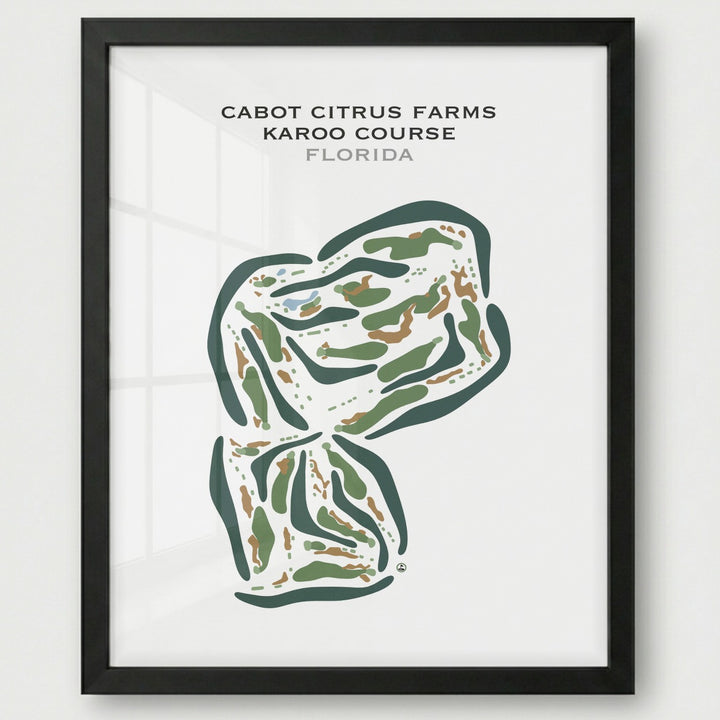 Cabot Citrus Farms - Karoo Course, Florida - Printed Golf Courses