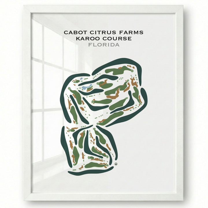 Cabot Citrus Farms - Karoo Course, Florida - Printed Golf Courses