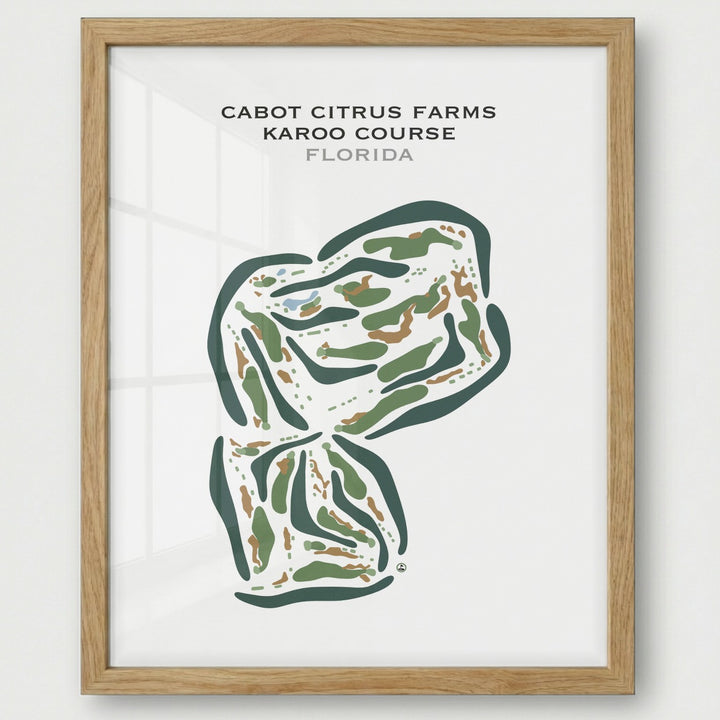 Cabot Citrus Farms - Karoo Course, Florida - Printed Golf Courses