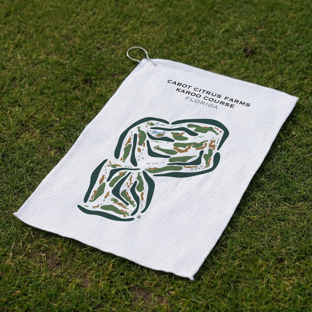 Cabot Citrus Farms - Karoo Course, Florida - Printed Golf Courses