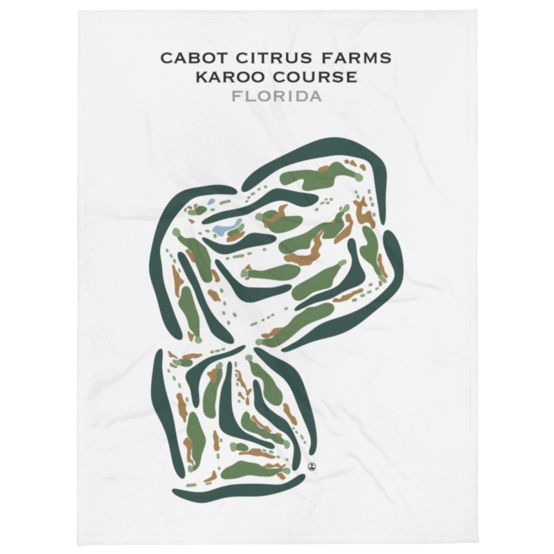 Cabot Citrus Farms - Karoo Course, Florida - Printed Golf Courses