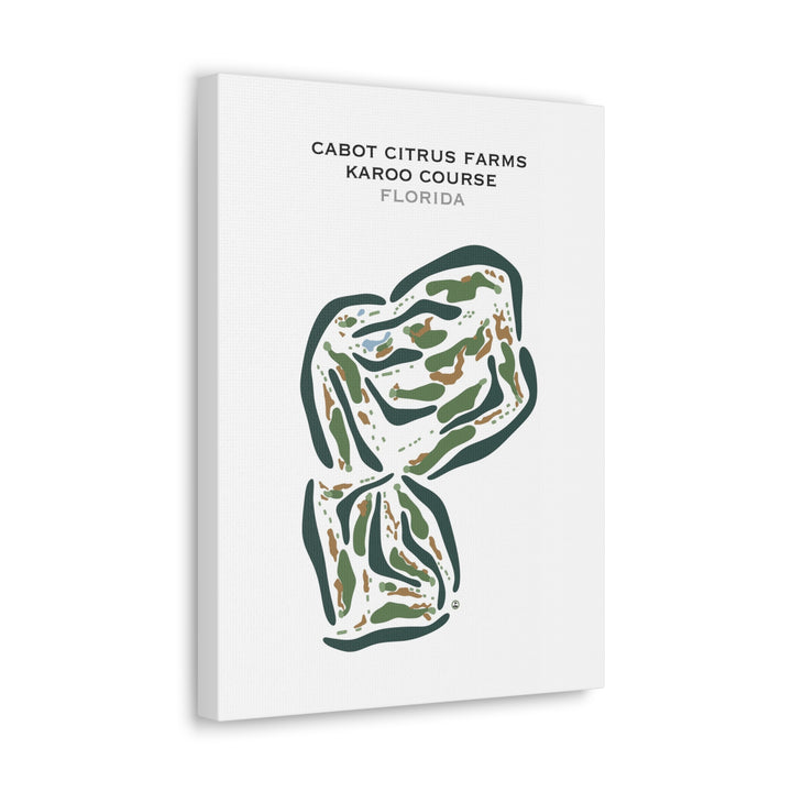 Cabot Citrus Farms - Karoo Course, Florida - Printed Golf Courses