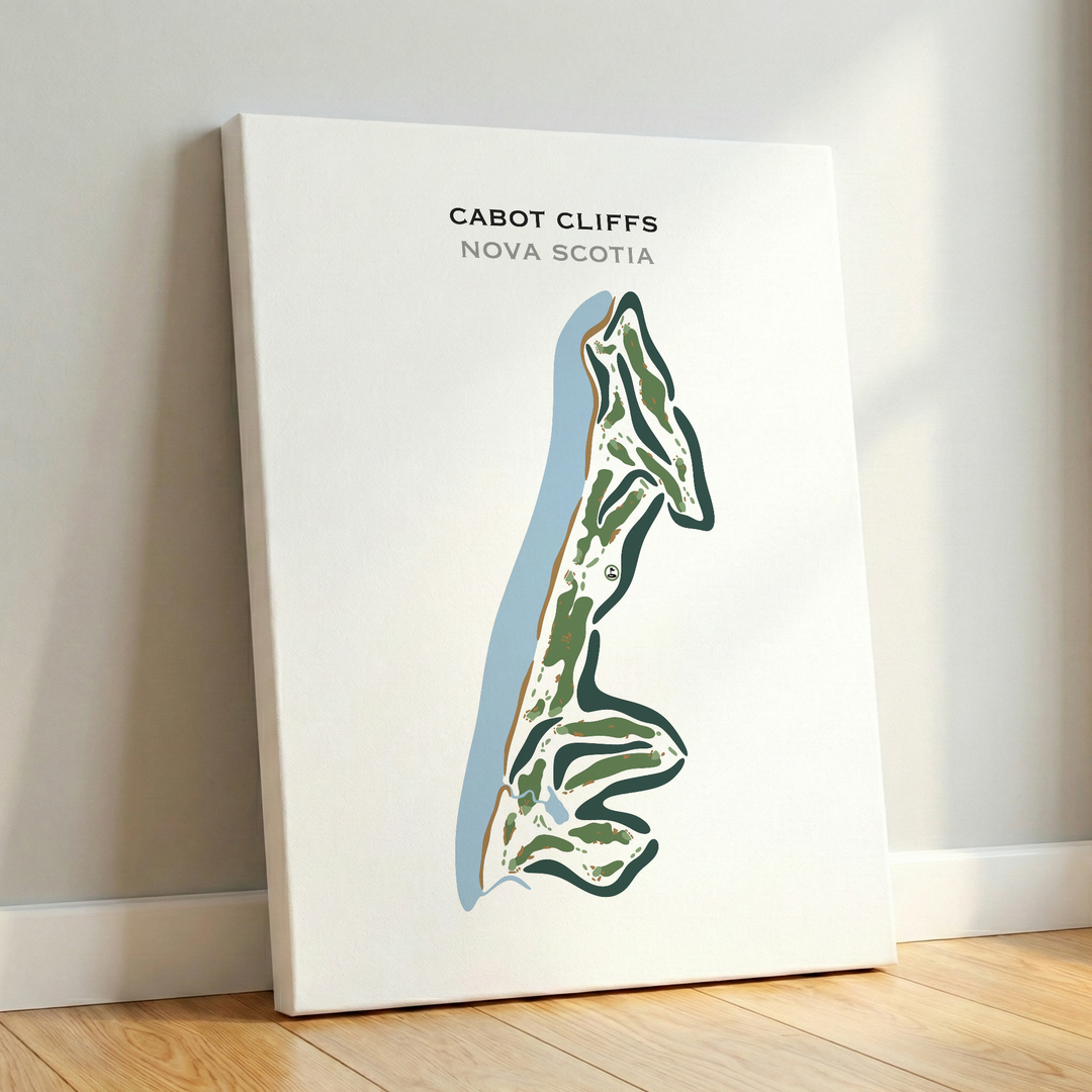 Cabot Cliffs, Canada - Printed Golf Courses