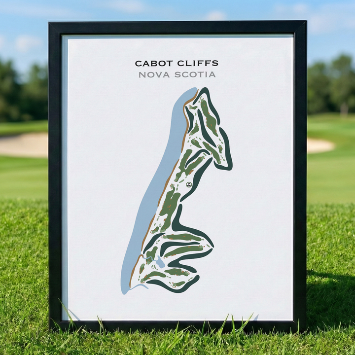 Cabot Cliffs, Canada - Printed Golf Courses