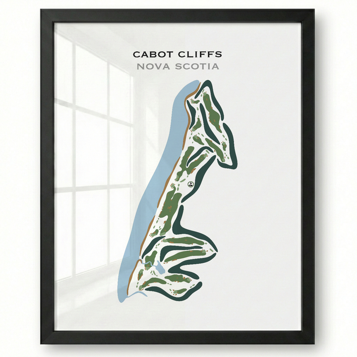 Cabot Cliffs, Canada - Printed Golf Courses