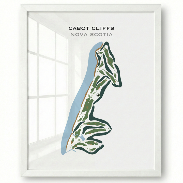 Cabot Cliffs, Canada - Printed Golf Courses