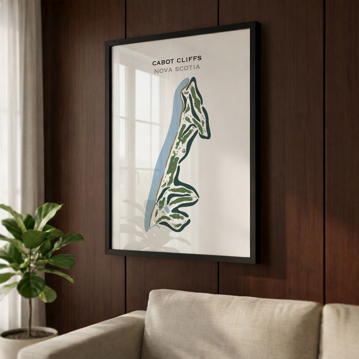 Cabot Cliffs, Canada - Printed Golf Courses