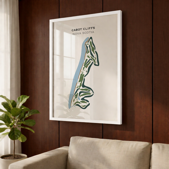 Cabot Cliffs, Canada - Printed Golf Courses