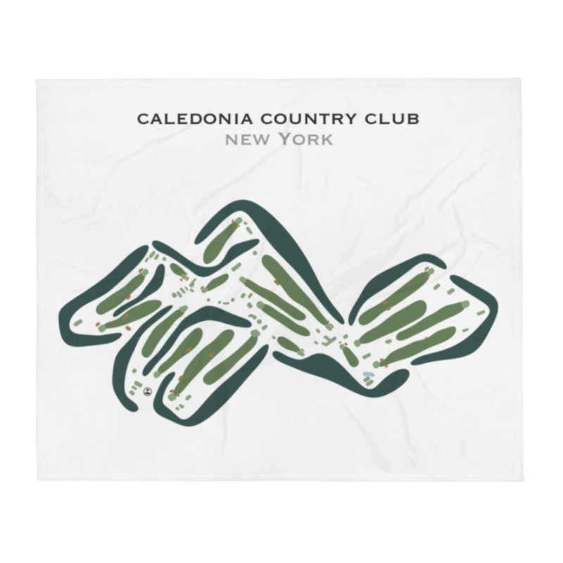 Caledonia Country Club, New York - Printed Golf Courses