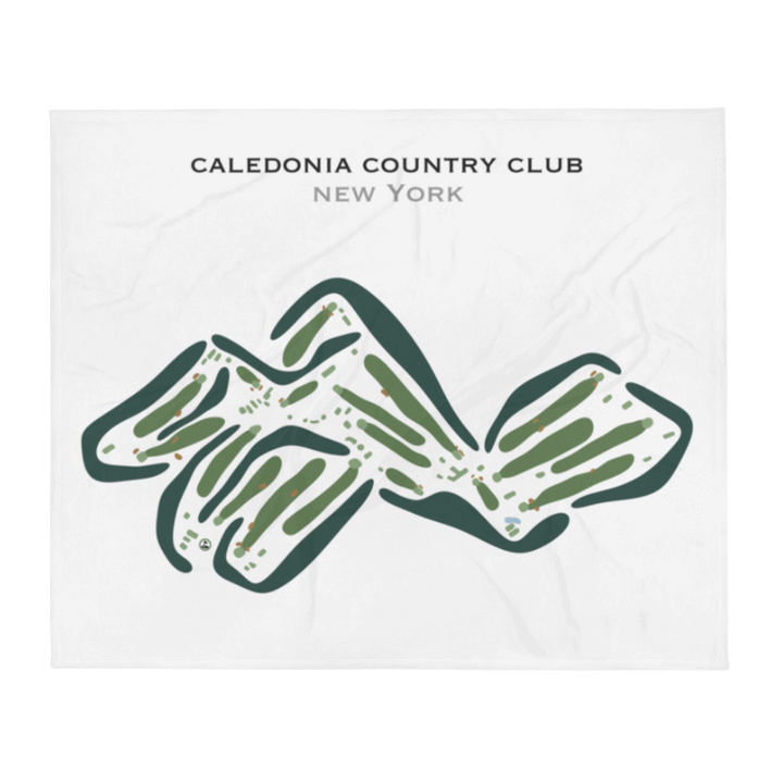 Caledonia Country Club, New York - Printed Golf Courses