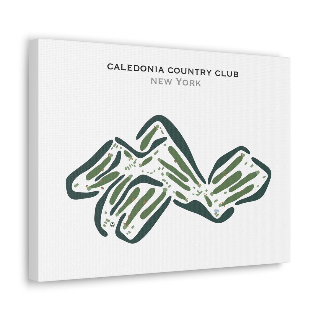 Caledonia Country Club, New York - Printed Golf Courses