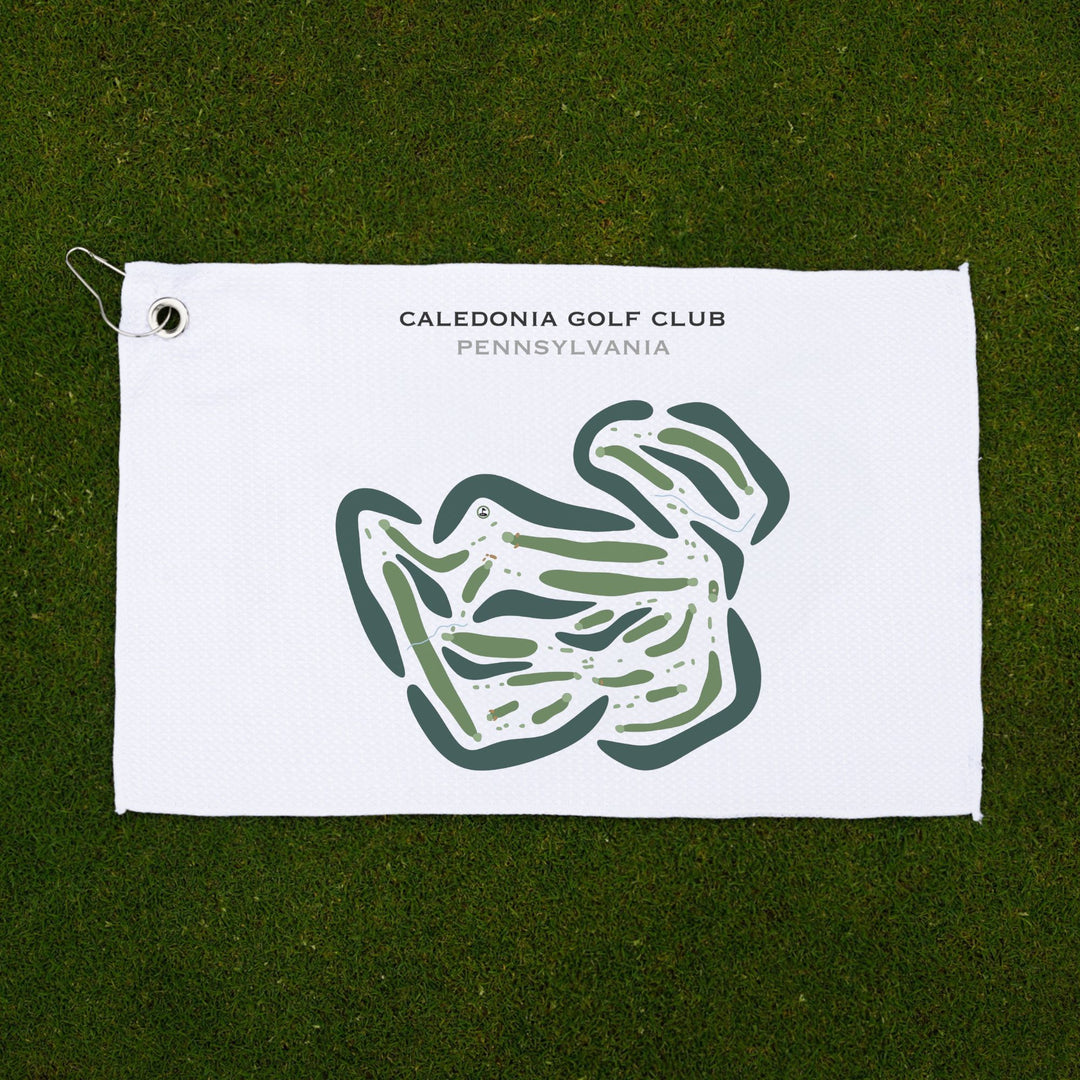 Caledonia Golf Club, Pennsylvania - Printed Golf Courses