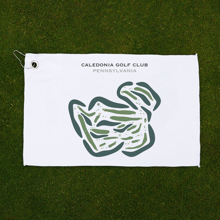 Caledonia Golf Club, Pennsylvania - Printed Golf Courses