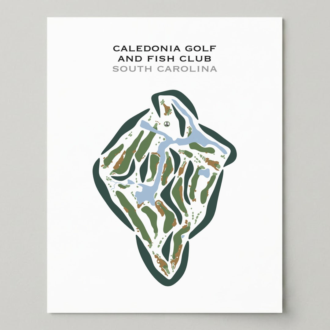 Sea Island Golf Course, Georgia - Printed Golf Courses