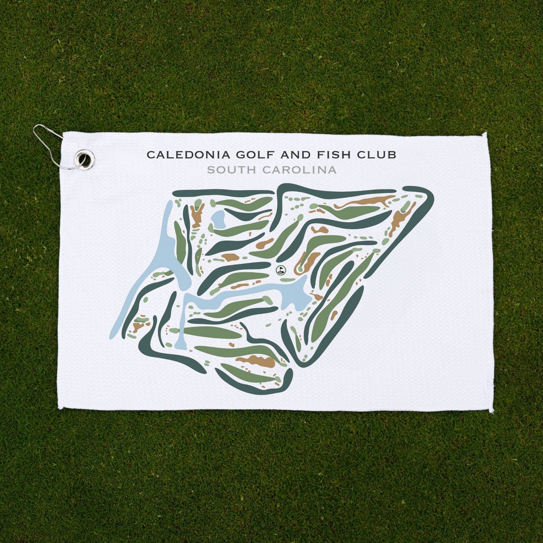 Caledonia Golf and Fish Club, South Carolina - Printed Golf Courses