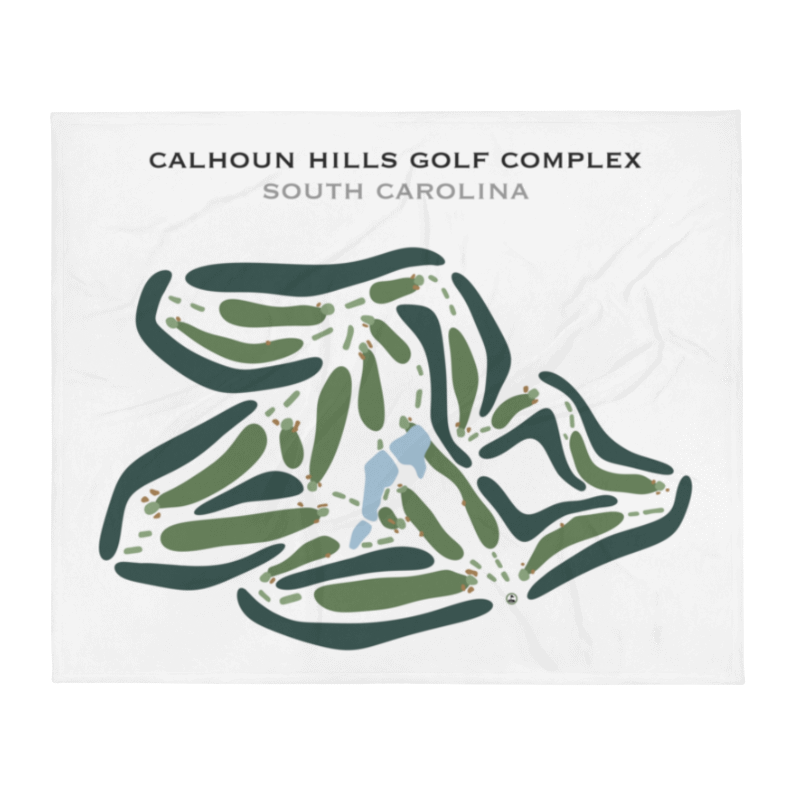 Calhoun Hills Golf Complex, South Carolina - Printed Golf Courses