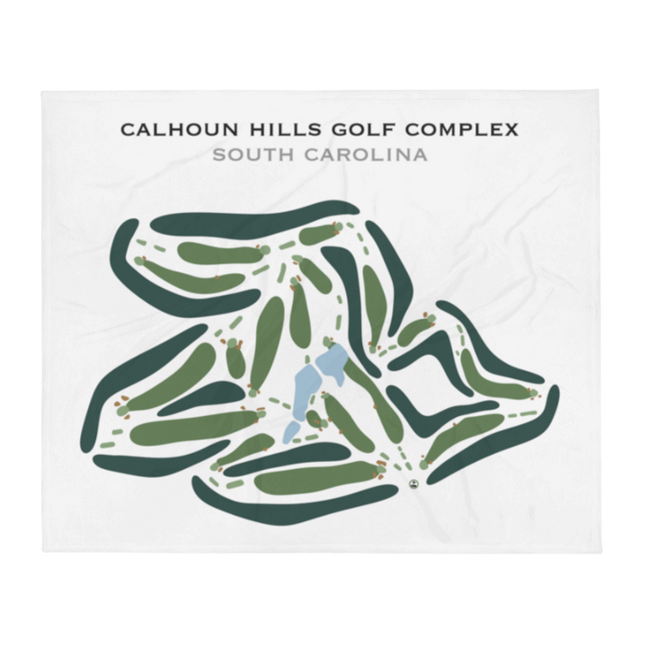 Calhoun Hills Golf Complex, South Carolina - Printed Golf Courses