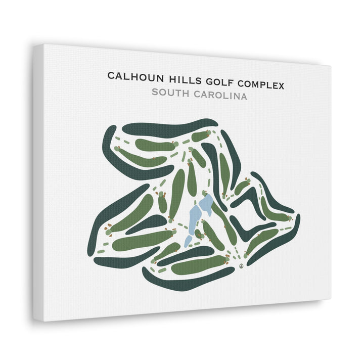 Calhoun Hills Golf Complex, South Carolina - Printed Golf Courses