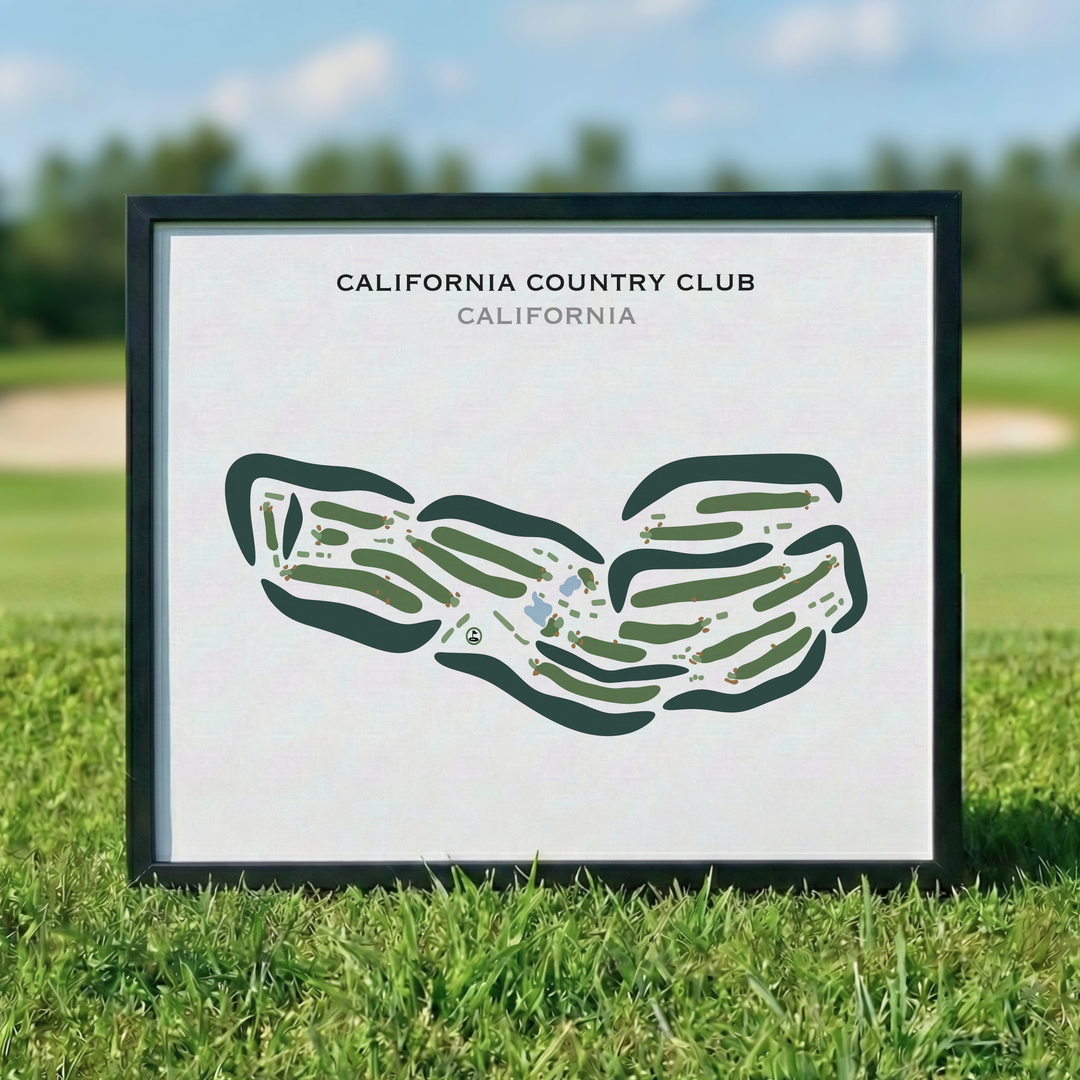 California Country Club, California - Printed Golf Courses