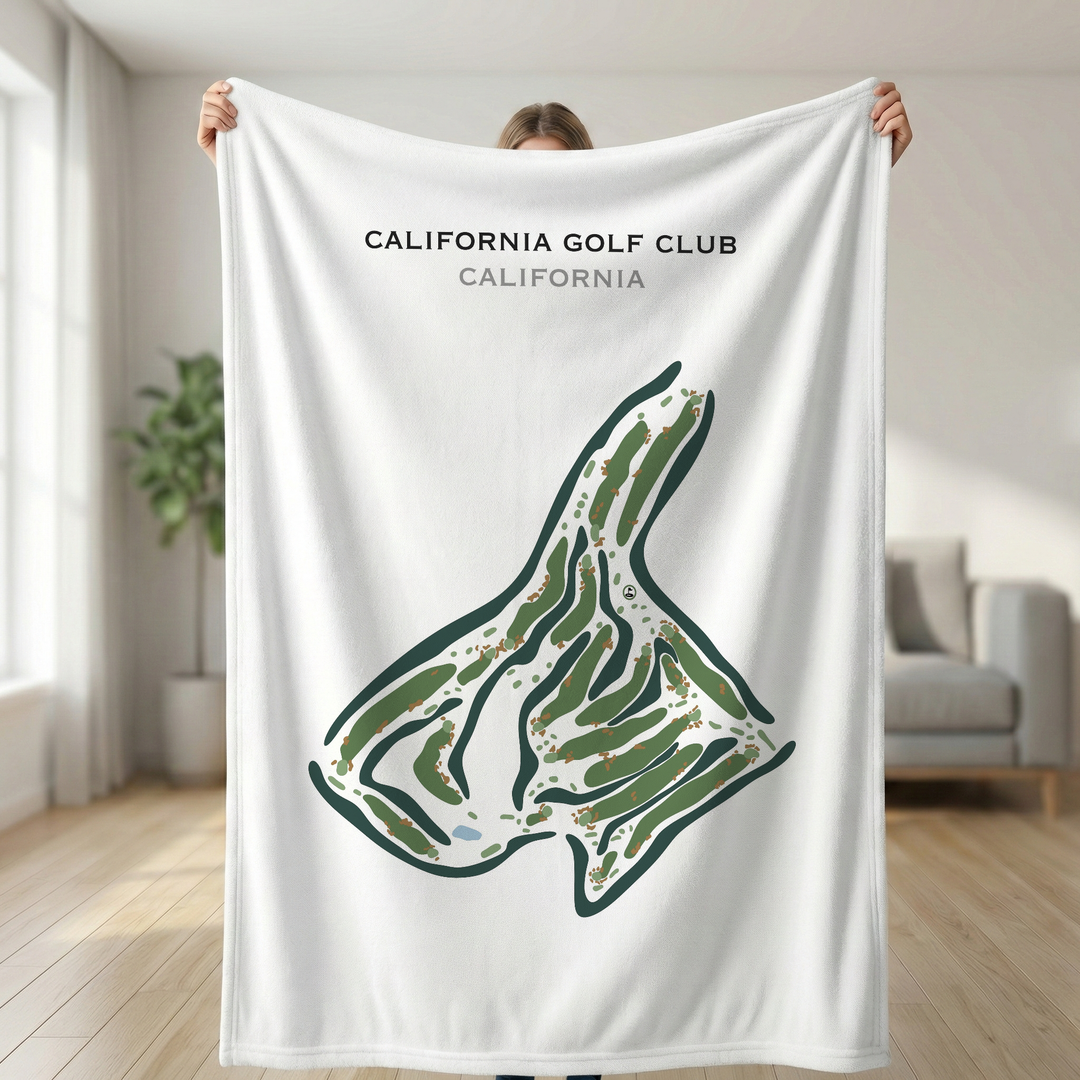 California Golf Club, California - Printed Golf Course