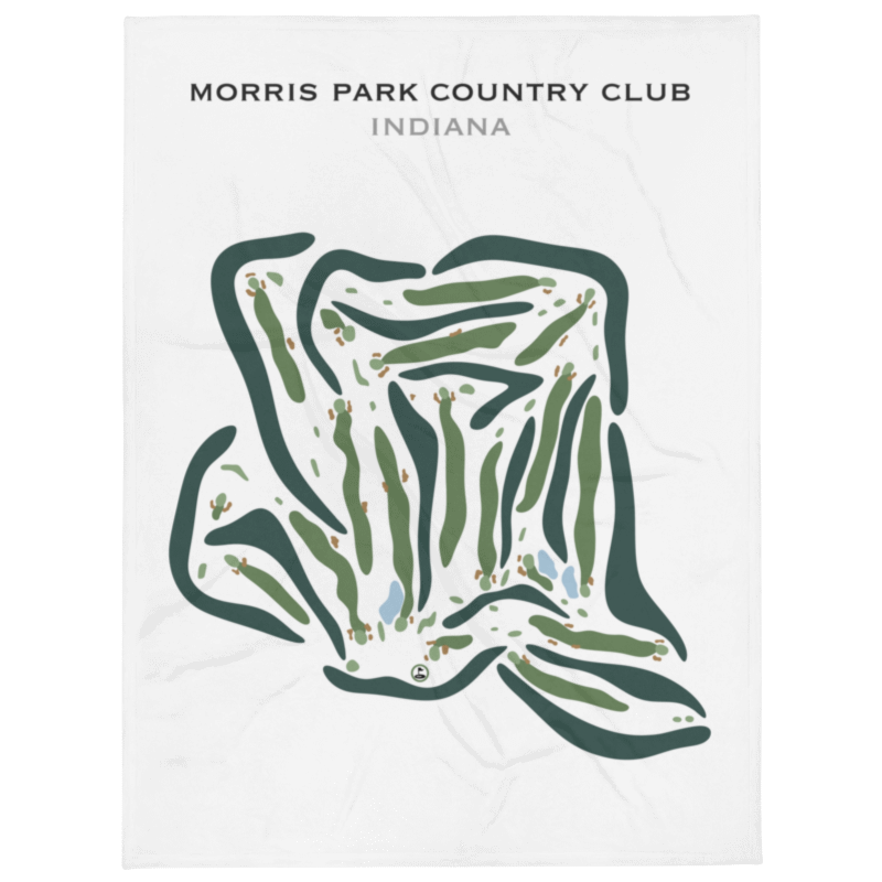 Morris Park Country Club, Indiana - Printed Golf Courses