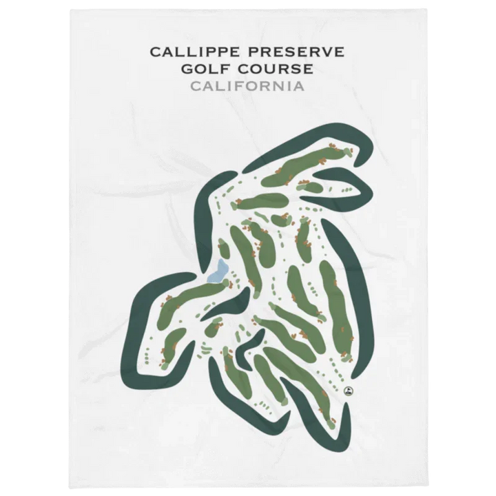 Callippe Preserve Golf Course, California - Printed Golf Courses