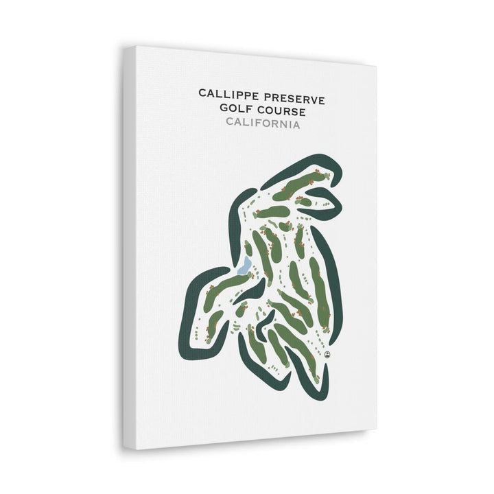 Callippe Preserve Golf Course, California - Printed Golf Courses