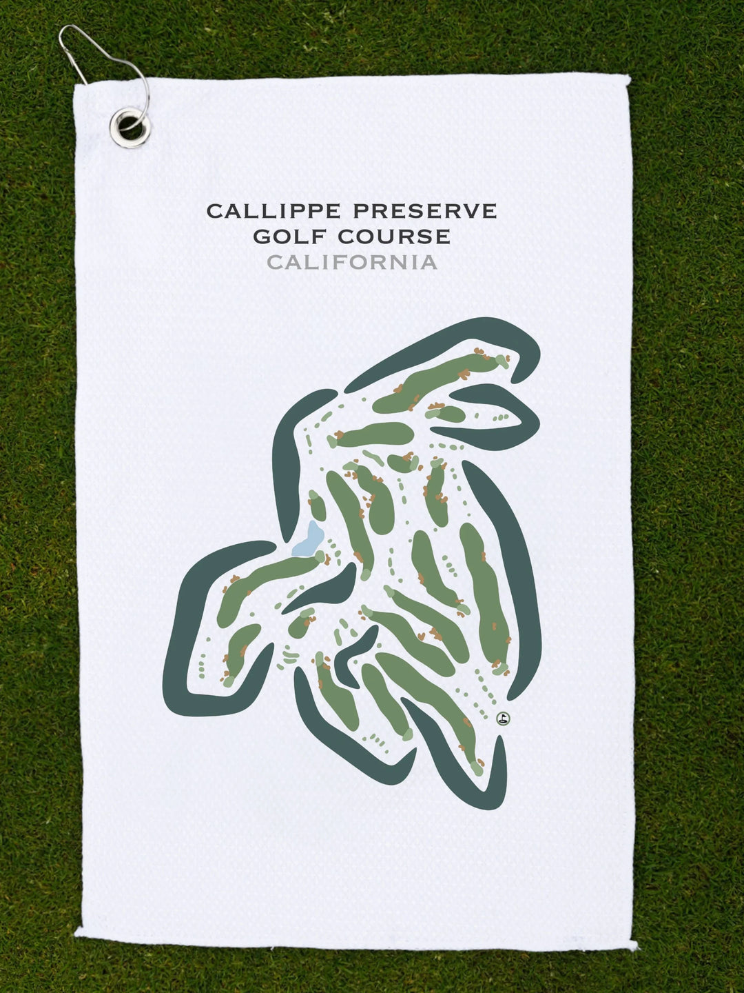 Callippe Preserve Golf Course, California - Printed Golf Courses