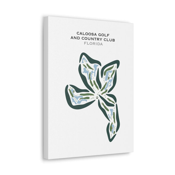 Caloosa Golf & Country Club, Florida - Printed Golf Courses