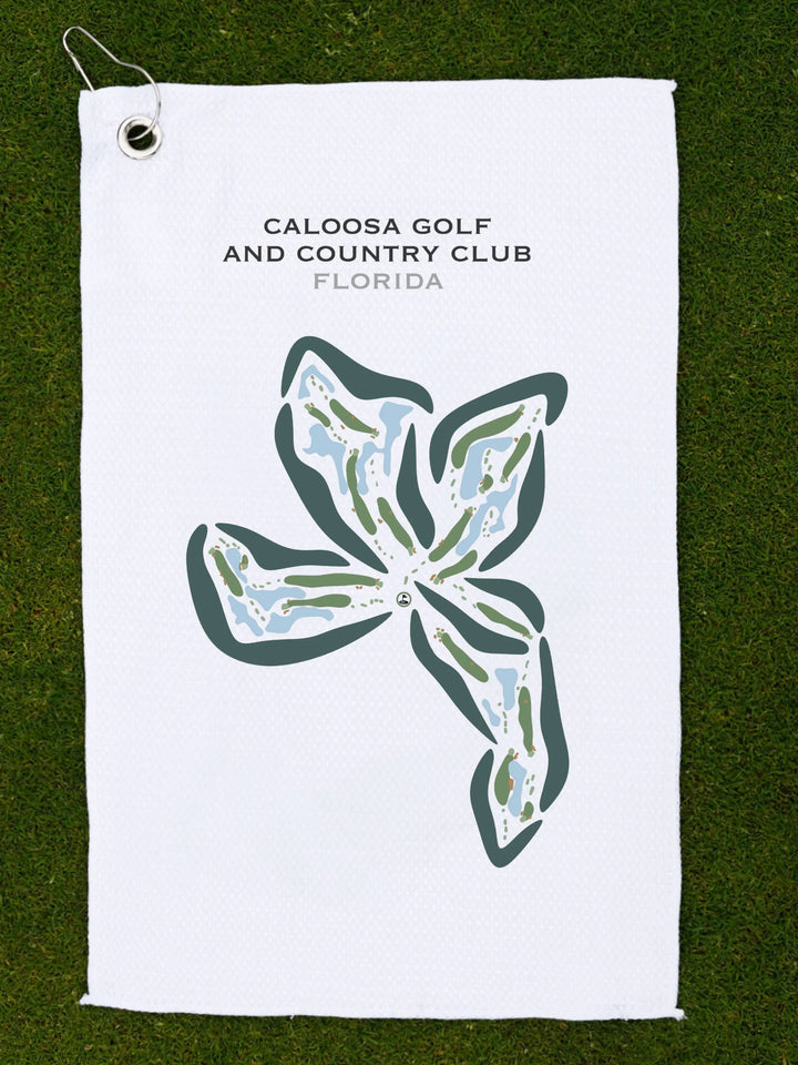 Caloosa Golf & Country Club, Florida - Printed Golf Courses