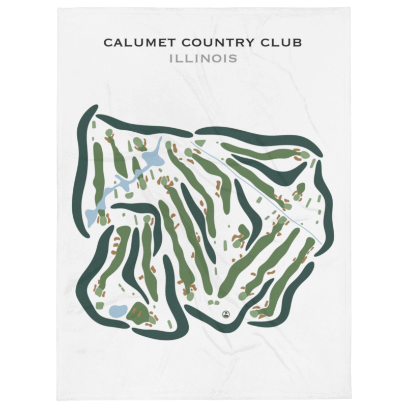 Calumet Country Club, Illinois - Printed Golf Courses