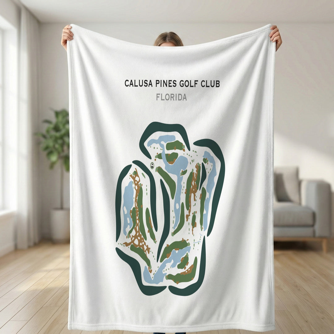 Calusa Pines Golf Club, Florida - Printed Golf Courses