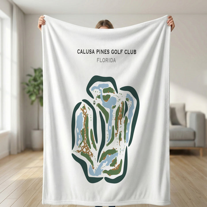 Calusa Pines Golf Club, Florida - Printed Golf Courses