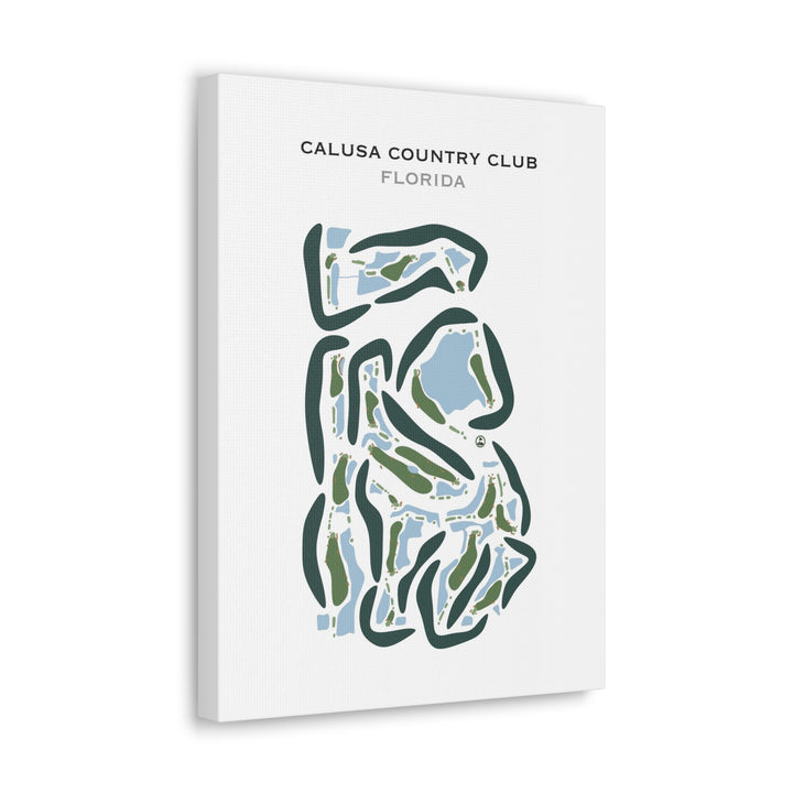 Calusa Country Club, Florida - Printed Golf Courses